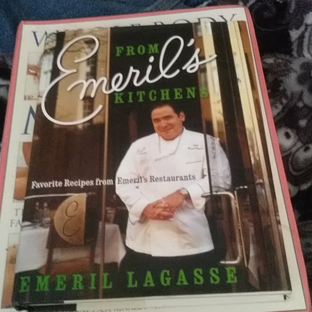 From Emeril's Kitchen Hardcover Book Autographed